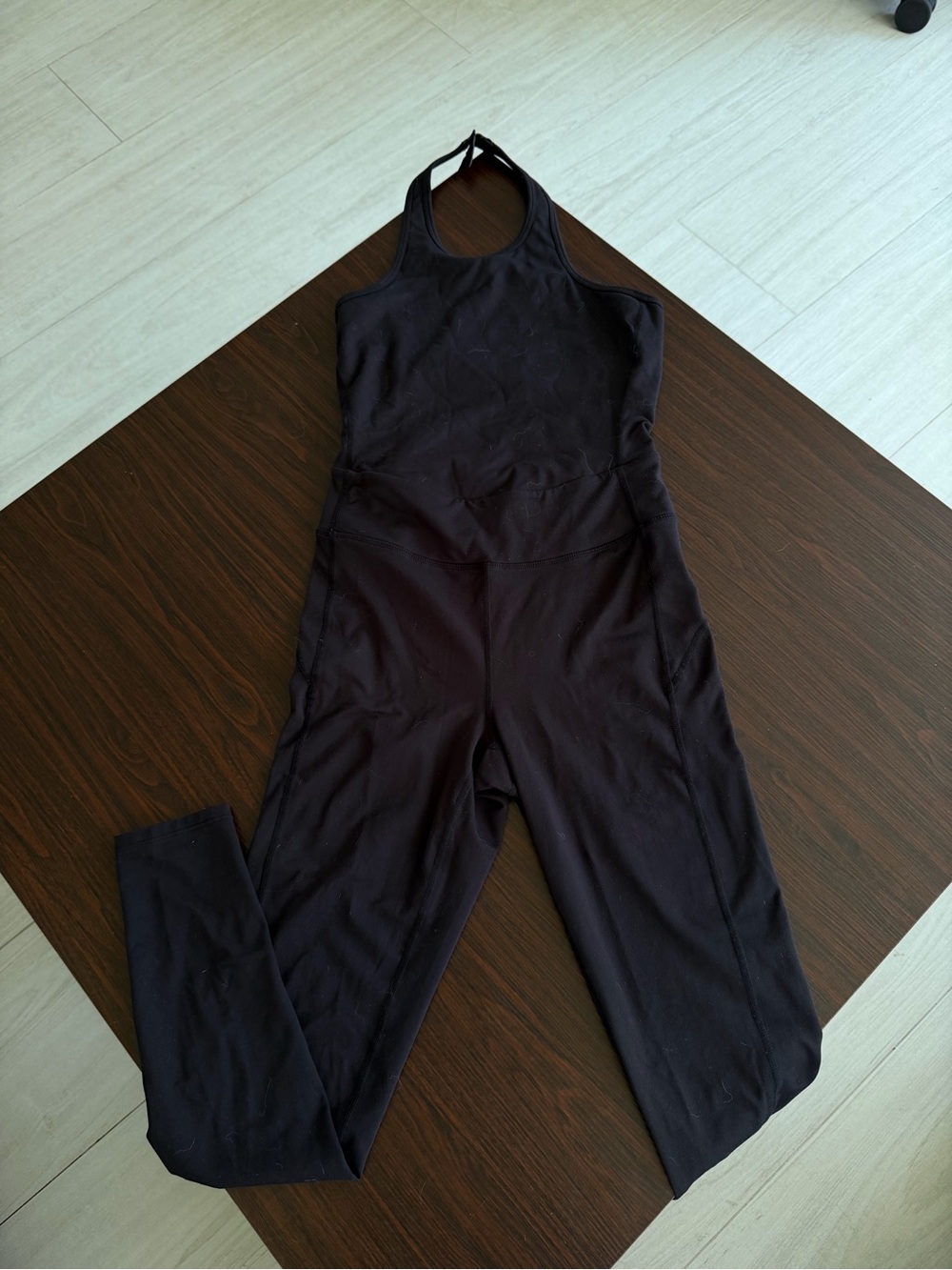 FP Movement by Free People Black Halter End Zone One-Piece